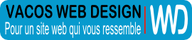 Le site du webmaster Vacos Web Design - Création de sites internet